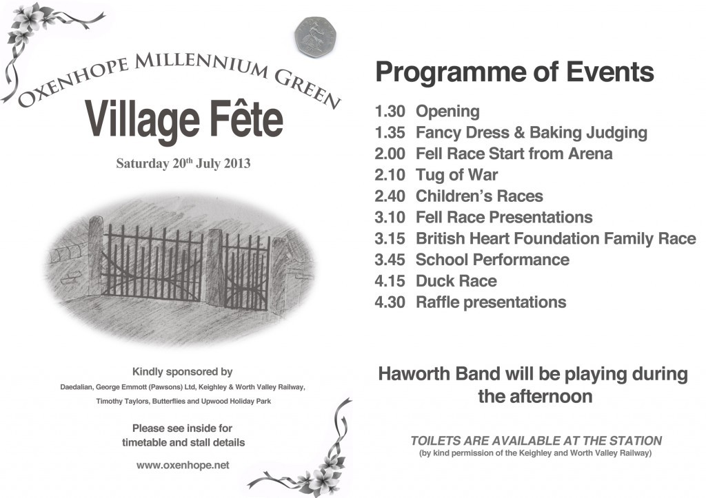 Fete Programme 2013